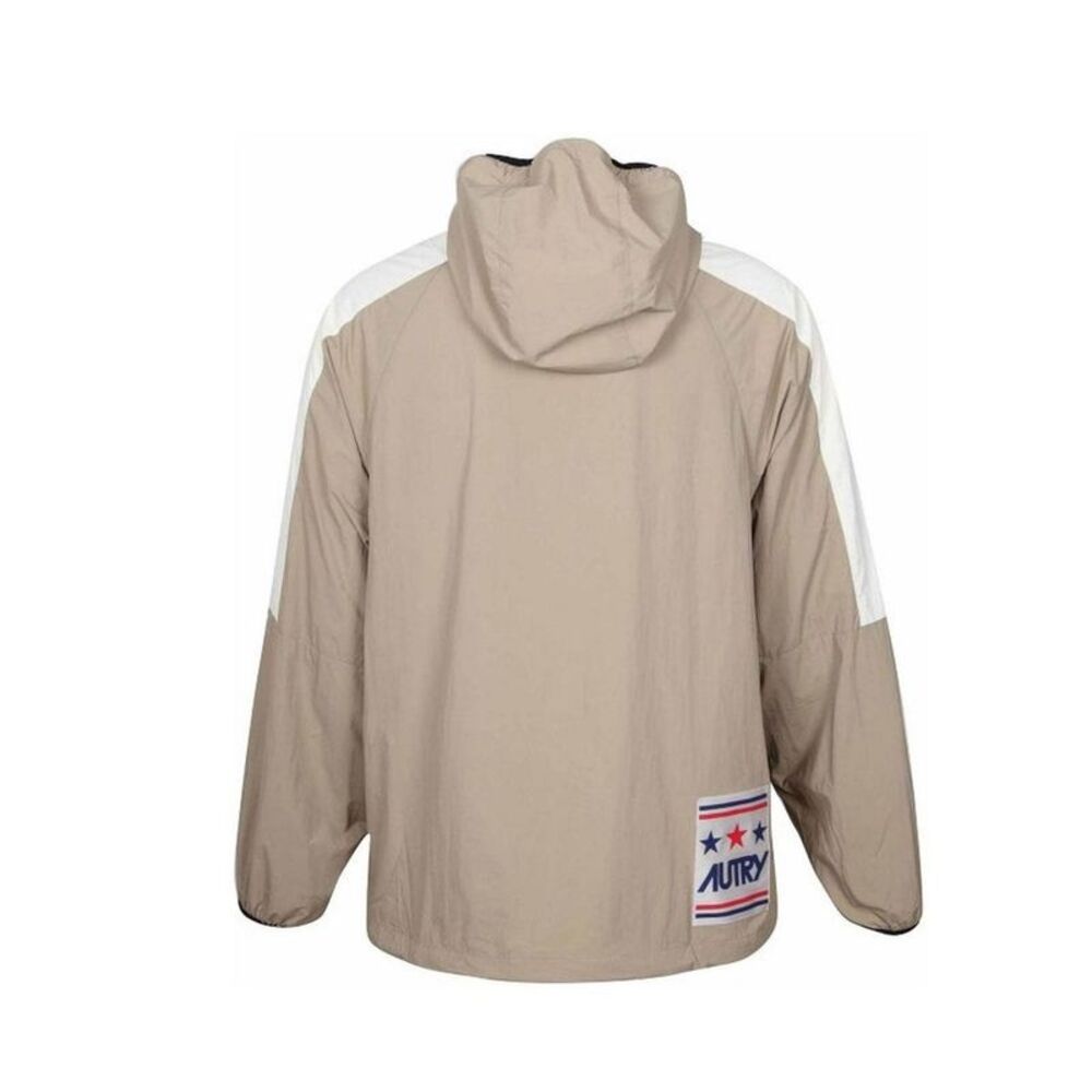 Autry Beige Nylon Shell Men's Jacket - Picture 2 of 2